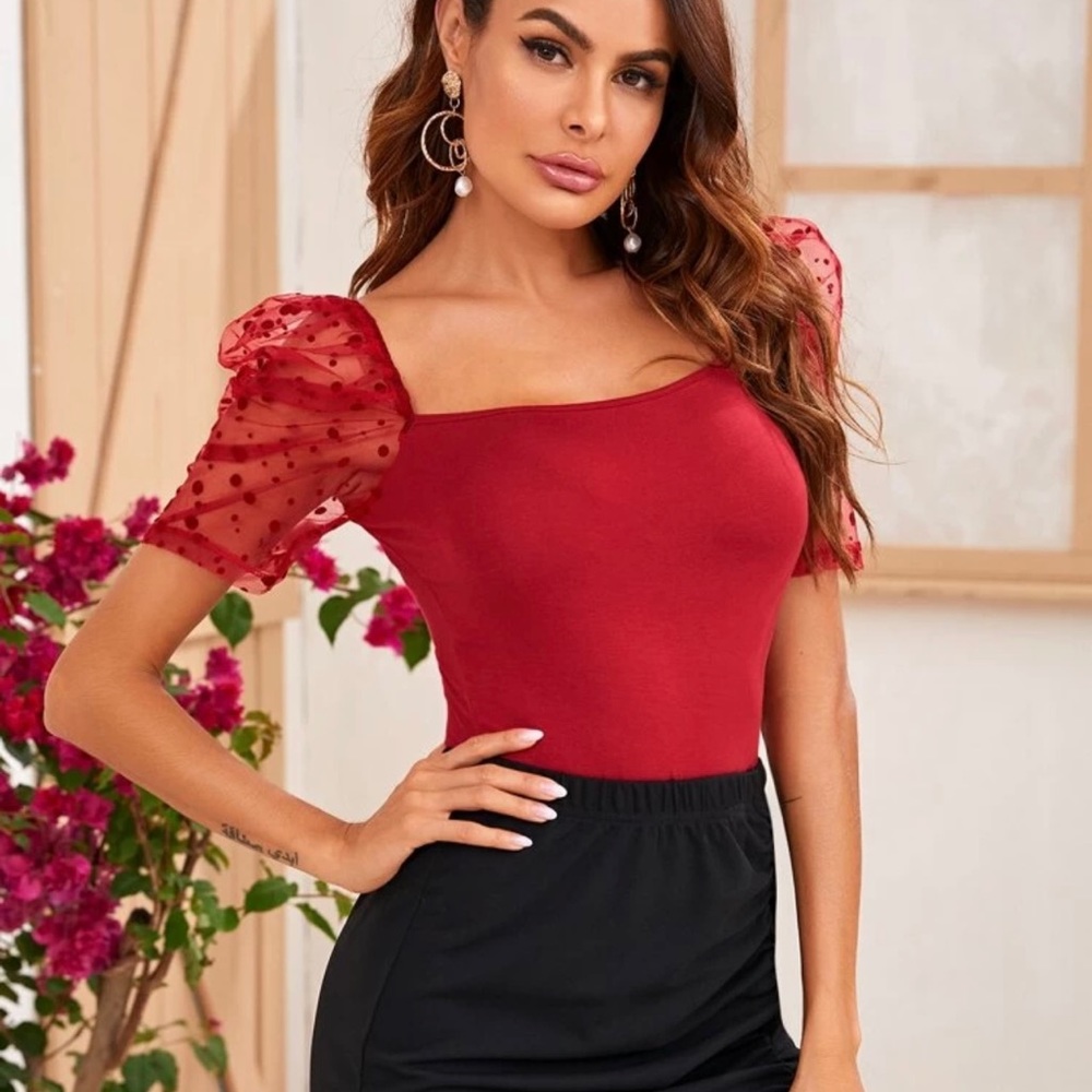 Puff sleeve Top